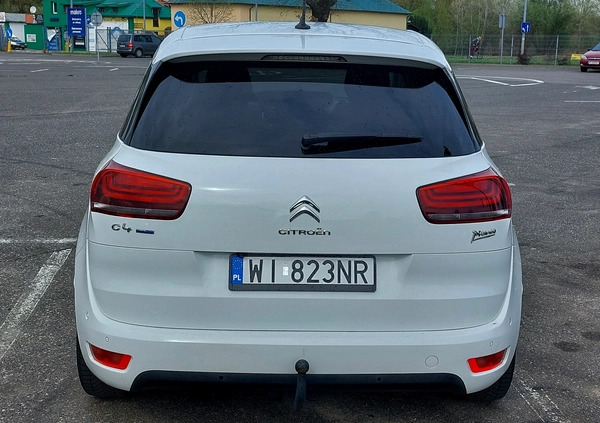 Citroen C4 Picasso cena 39360 przebieg: 239000, rok produkcji 2018 z Warszawa małe 277